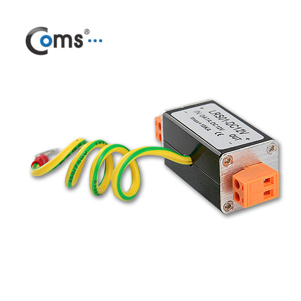 Coms 서지 프로텍터, 접지기능/터미널연결(낙뢰방지/DC 12V)