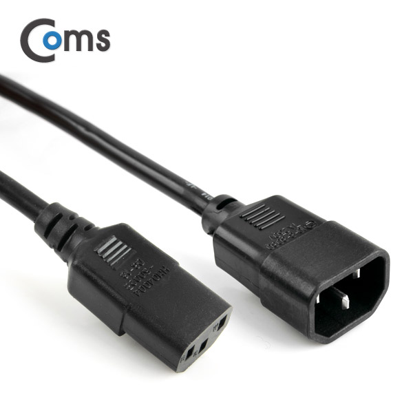 Coms 전원(AC) 케이블 캡코드/ 연장/ 모니터용, 3M