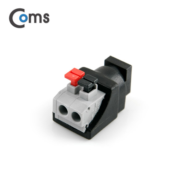 Coms 터미널 변환(DC), 5.5 F/2Pin 클립터미널