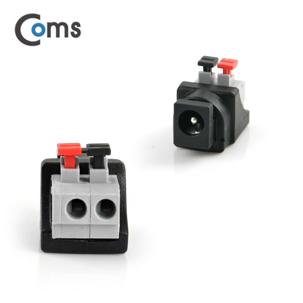 Coms 터미널 변환(DC), 5.5 F/2Pin 클립터미널