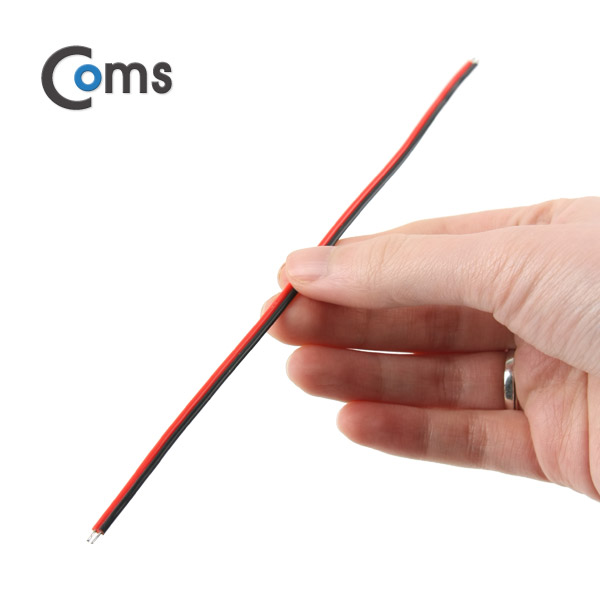 Coms 점퍼 케이블 묶음(200ea) Black-Red 2선/20cm