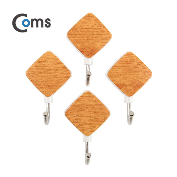Coms 우드마름모행거 4pcs