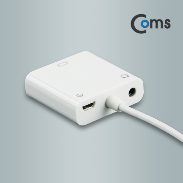 Coms 스마트폰 MHL 케이블, VGA & 스테레오