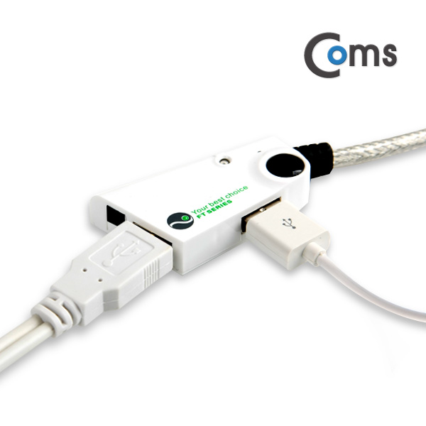 Coms USB 리피터(2.0), 5M / 2Port