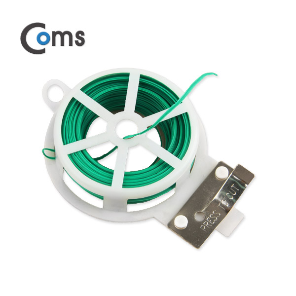 Coms 트위스트 타이 철사 30m