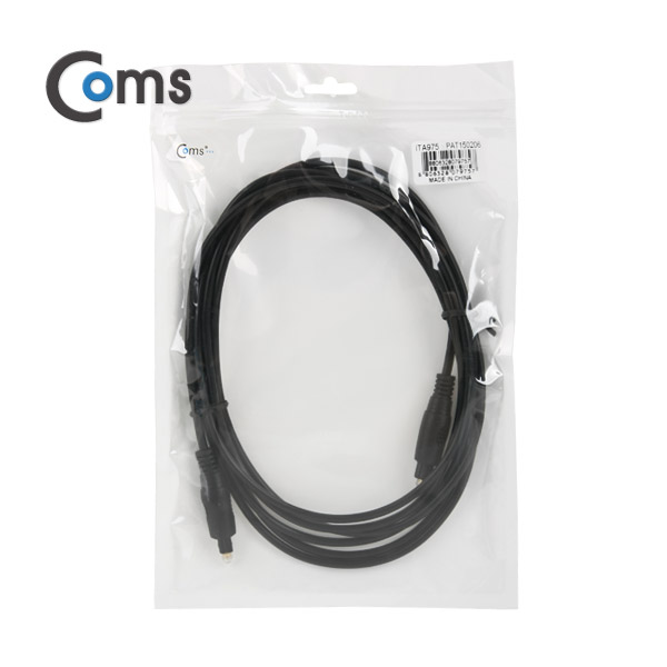 Coms 오디오광 케이블(4∮/각각) EK-A40, 3M