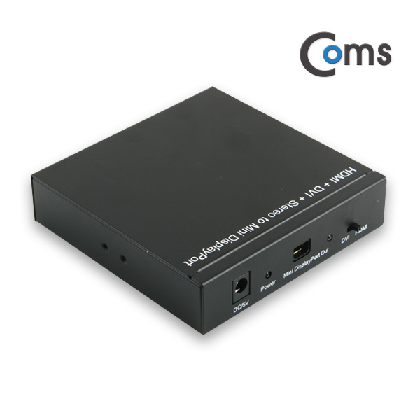 Coms 미니 디스플레이 포트 컨버터 (HDMI+DVI->MiniDisplayport)