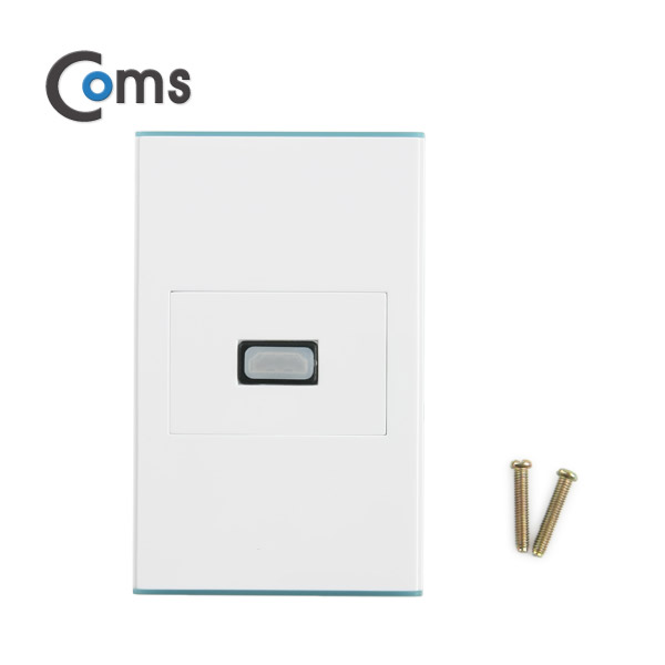 Coms 월 플레이트 / 장착 판넬(HDMI F/F) 1P