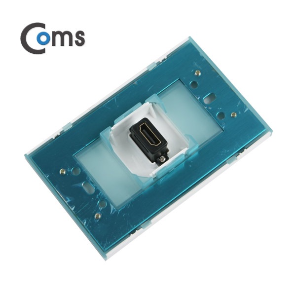 Coms 월 플레이트 / 장착 판넬(HDMI F/F) 1P