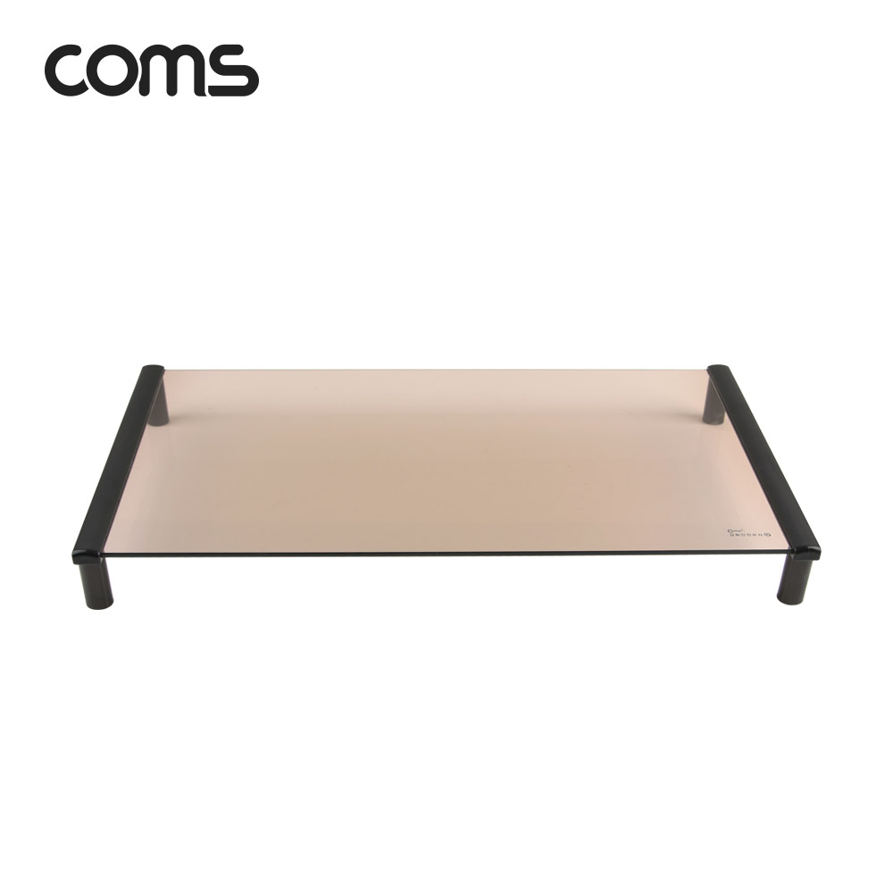 Coms 모니터,노트북 높이조절 스탠드, 1단 (520*309 = 1ea)