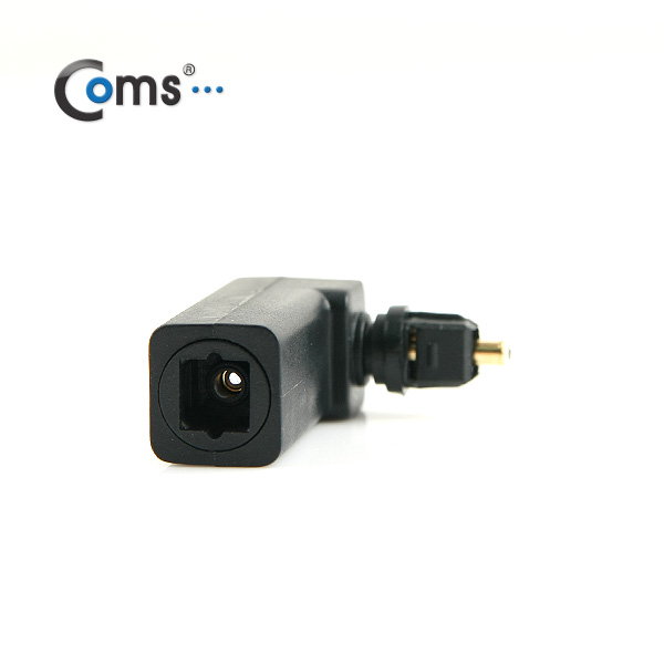 Coms 오디오광 젠더(각->각), 꺾임(꺽임)