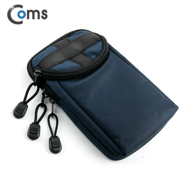 Coms 레저용 포켓, 카라비너 고정, Dark Blue