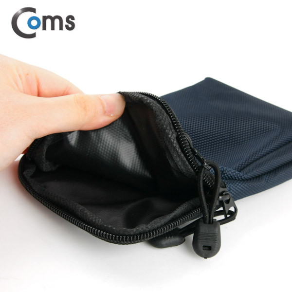 Coms 레저용 포켓, 카라비너 고정, Dark Blue