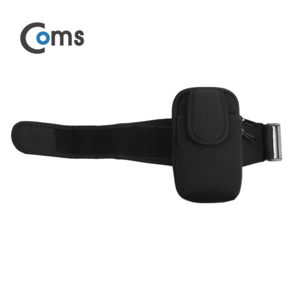 Coms 스마트폰 암밴드 (갤노트2/3/4용) Black