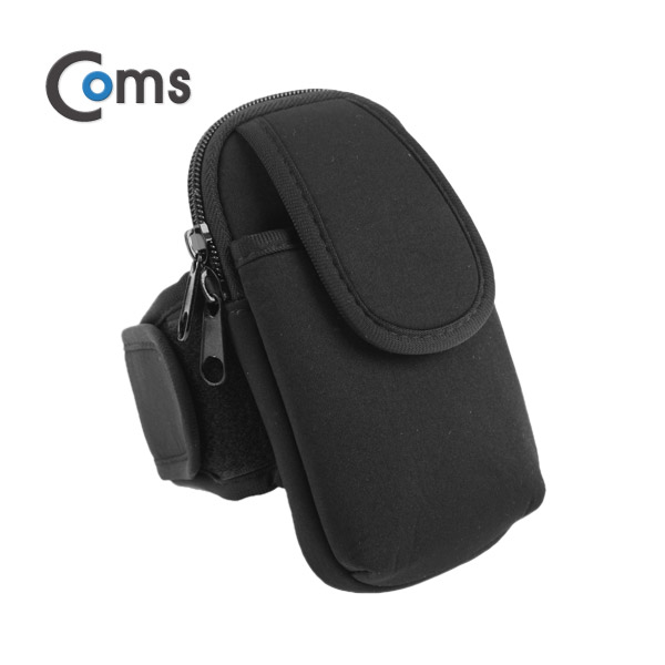 Coms 스마트폰 암밴드 (갤S3/S4/S5용) Black