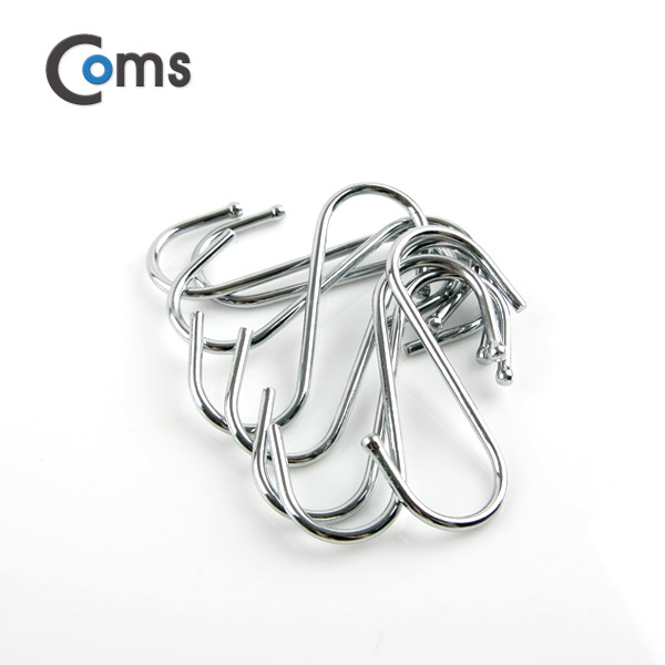 Coms 에스자고리, S자, 8개입 (중)