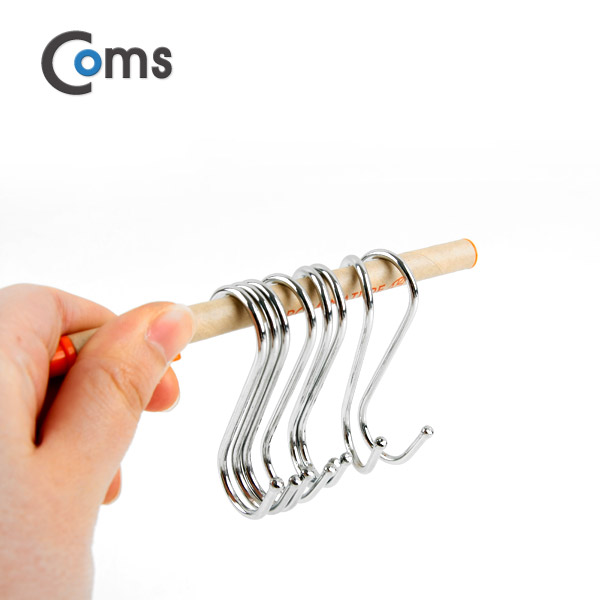 Coms 에스자고리, S자, 8개입 (중)