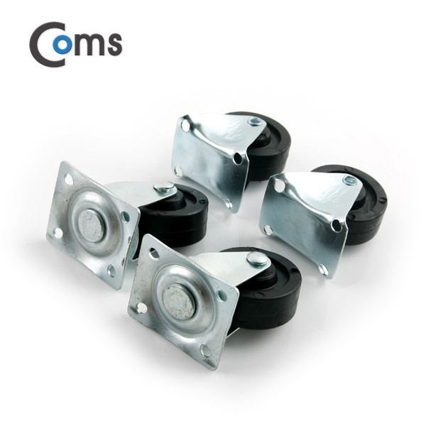 Coms 미니바퀴 4P (고정2P/회전2P)