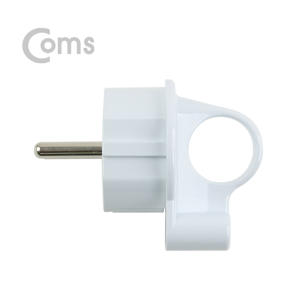 Coms 접지플러그 ㄱ자형 K-2816