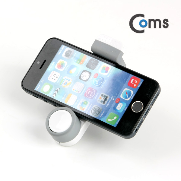 Coms 차량용 거치대, 에어컨설치/White