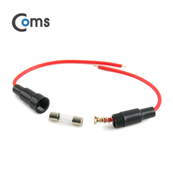 Coms 원형 휴즈 홀더 (2cm 유리관 휴즈용)