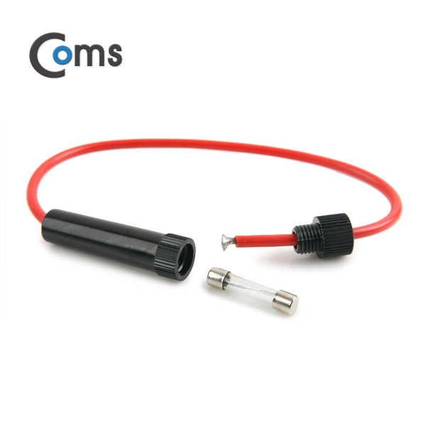 Coms 원형 휴즈 홀더 (3cm 유리관 휴즈용)