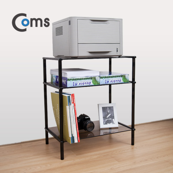 Coms 프린터,모니터,TV 높이조절 스탠드 3단 (520*309 = 3ea)