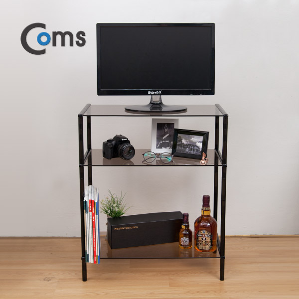 Coms 프린터,모니터,TV 높이조절 스탠드 3단 (620*309 = 3ea)