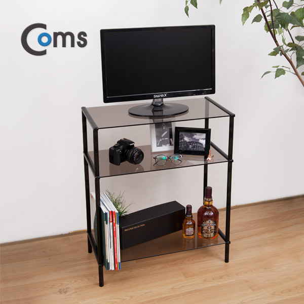 Coms 프린터,모니터,TV 높이조절 스탠드 3단 (620*309 = 3ea)