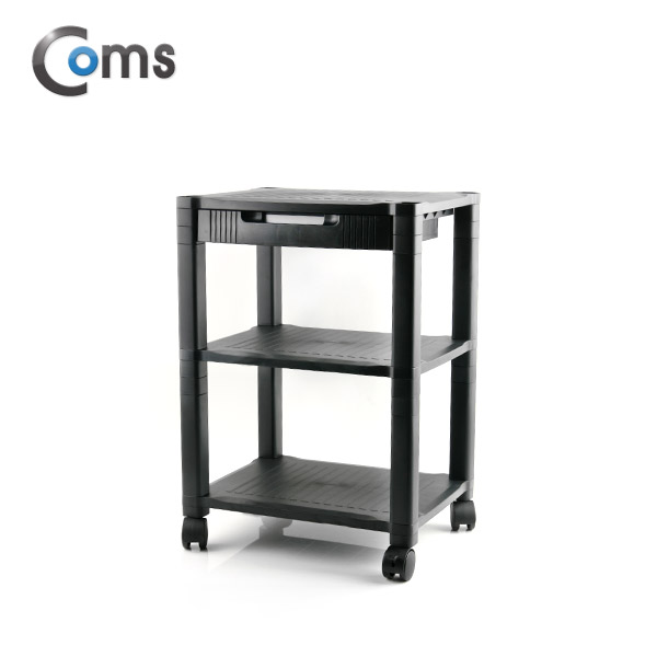Coms 스탠드(프린터, 팩스, 복합기), 이동식 3단, PRINTER CART