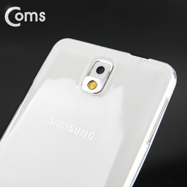 Coms 스마트폰 케이스(투명), 갤노트3