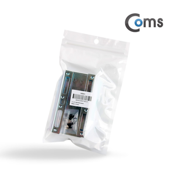 Coms 하드 가이드 철재(2.5->3.5) 2.5형 HDD/SSD x 4 장착용