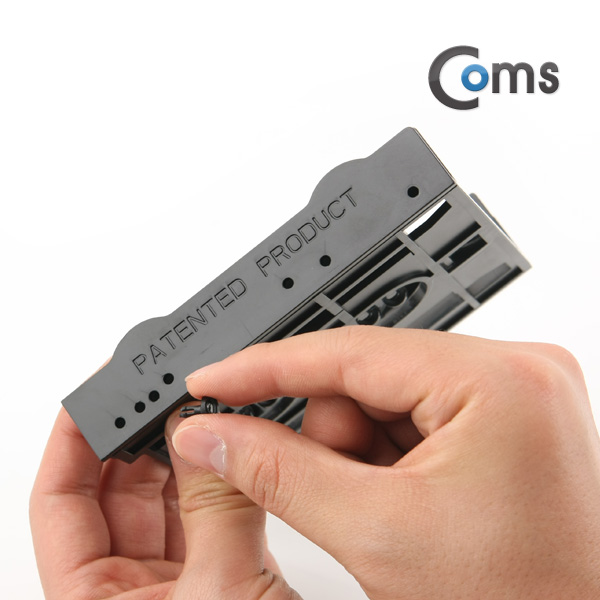 Coms 하드 가이드 플라스틱(2.5->3.5) 2.5인치 HDD/SSD x 2 장착용