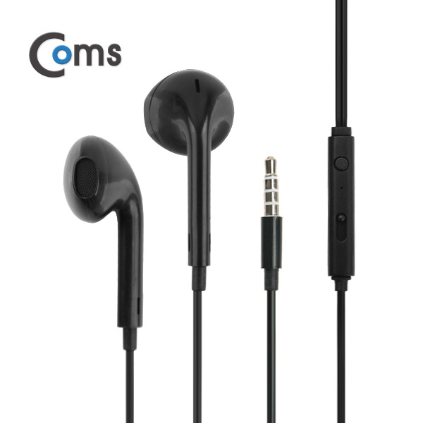Coms 이어폰(KUCIPA) H12/고급형/커널형/Black