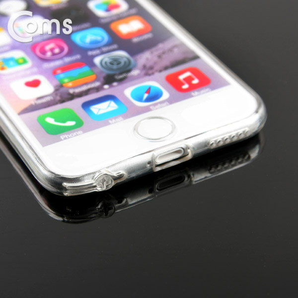 Coms 스마트폰 케이스(투명 /하드 타입), iOS Phone 6 (4.7형)