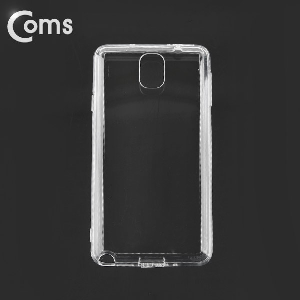 Coms 스마트폰 케이스(투명 /하드 타입), 갤노트3