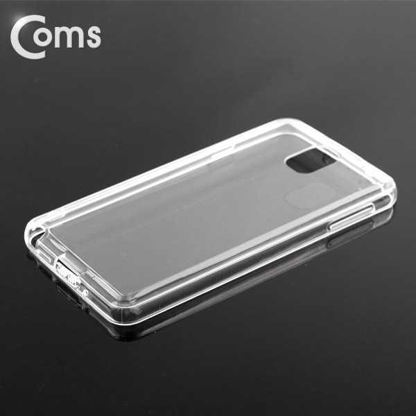 Coms 스마트폰 케이스(투명 /하드 타입), 갤노트3