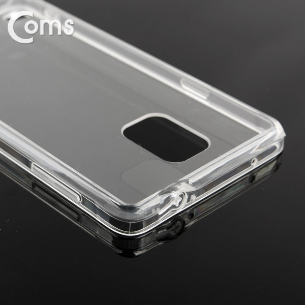Coms 스마트폰 케이스(투명 /하드 타입), 갤노트4
