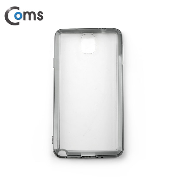 Coms 스마트폰 케이스(흑투명 테두리), 갤노트3