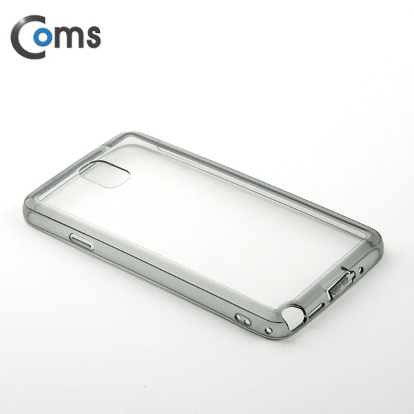 Coms 스마트폰 케이스(흑투명 테두리), 갤노트3