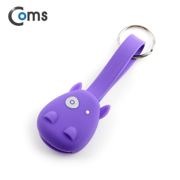 Coms 2 in 1 케이블 휴대용/멀티/Purple