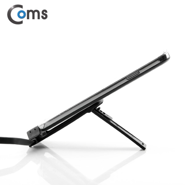 Coms USB/Micro USB 케이블(스탠드형), 1M, Black