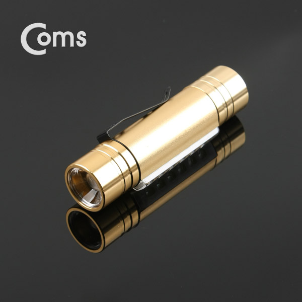 Coms LED 손전등 램프 (해드장착 밴드포함/AAA건전지/18650 사용가능)