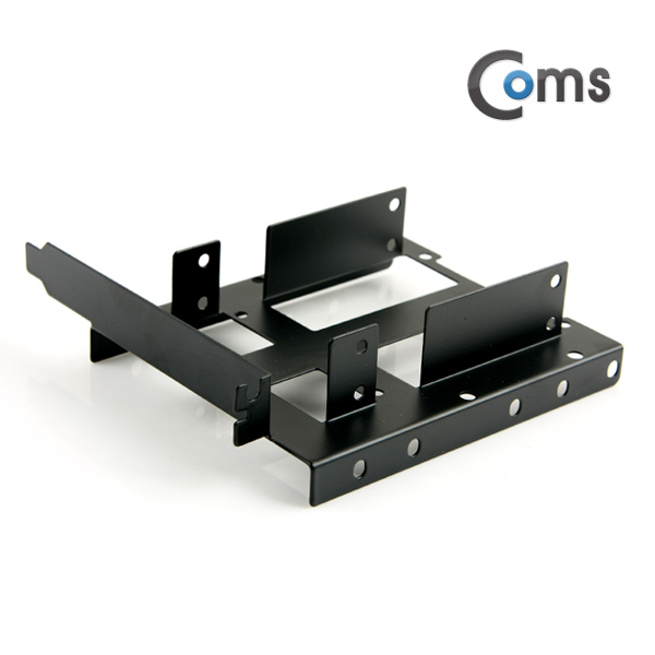 Coms 하드 가이드 철재(PCI 슬롯 타입) HDD/SSD 2.5 x 2, 3.5 시 장