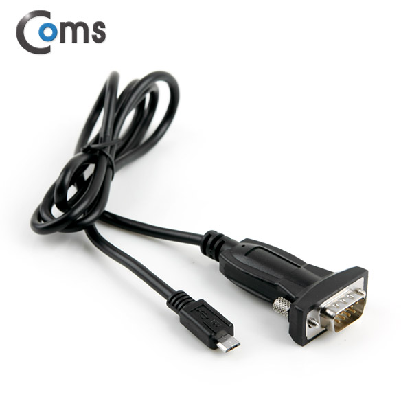 Coms 스마트폰 시리얼 케이블, 1M, 안드로이드용/RS232