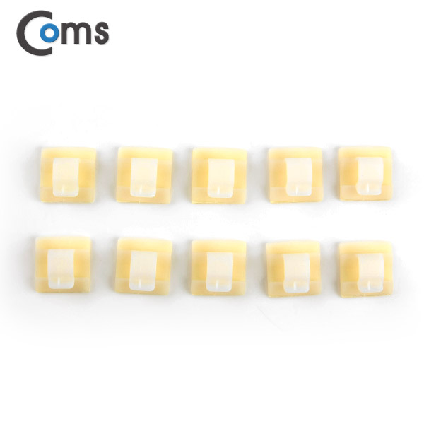 Coms 케이블 오거나이저(클립/中), Packing : 10 PCS