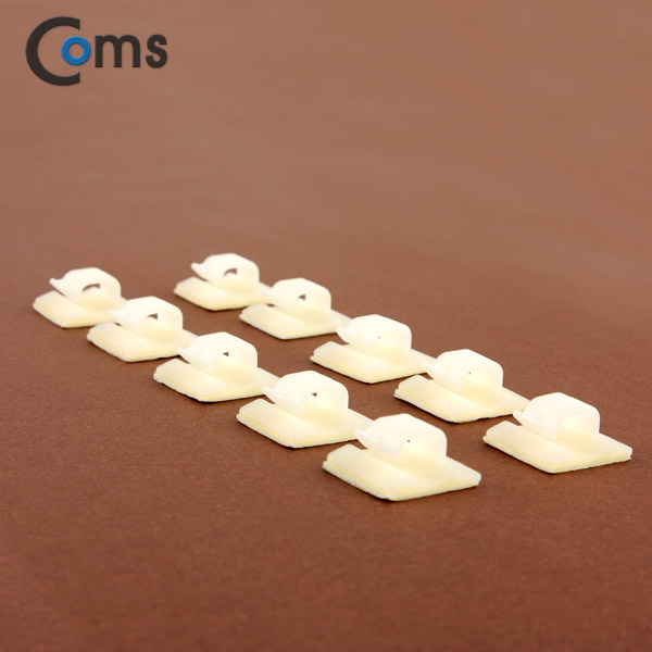 Coms 케이블 오거나이저(클립/中), Packing : 10 PCS