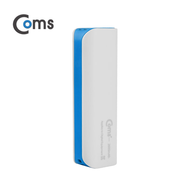 Coms 보조 배터리 / 비상 충전기(2600mAh), Blue