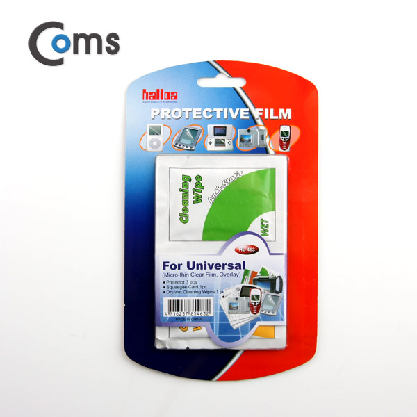 Coms 스크린 보호필름, 멀티형/크리너 포함