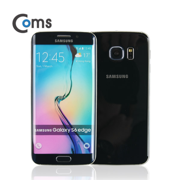 Coms 목각폰(mock-up) 갤6 Edge/Black